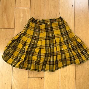 Plaid skirt